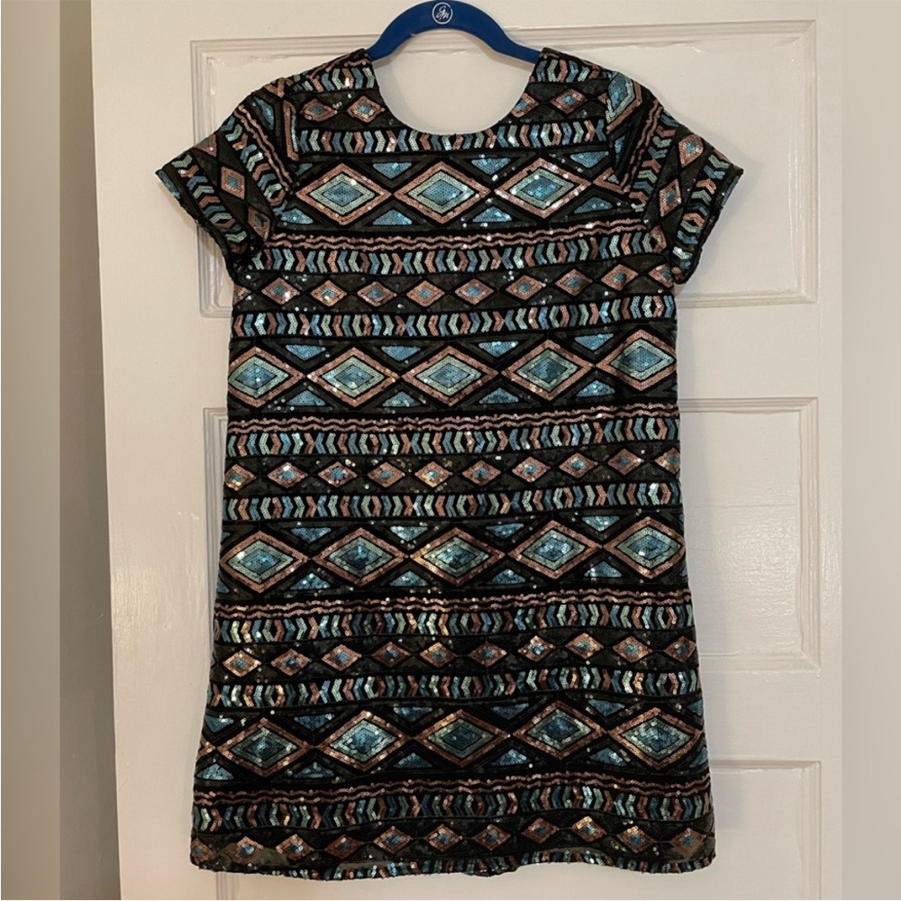 Show Me Your Mumu Tallulah Sequin Shift Dress